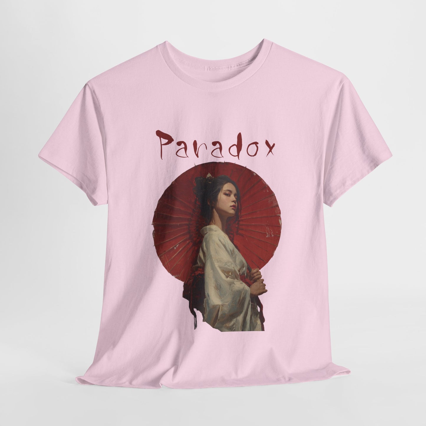 Japanese Lady with umbrella T-Shirt | Paradox Design
