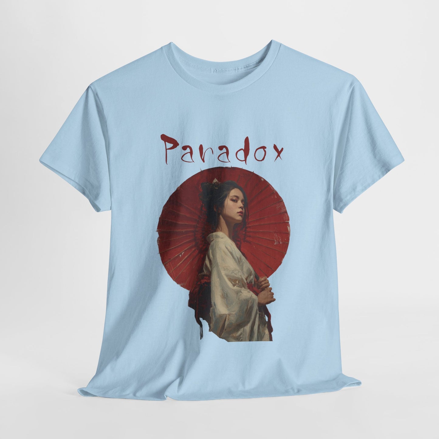 Japanese Lady with umbrella T-Shirt | Paradox Design