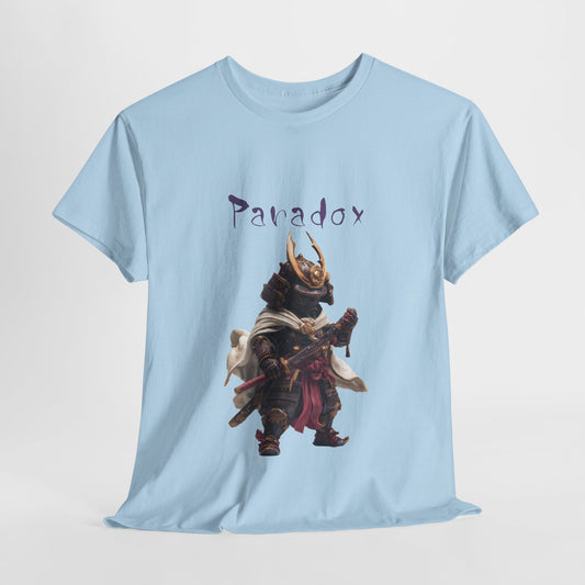 Blue graphic t-shirt of a ninja