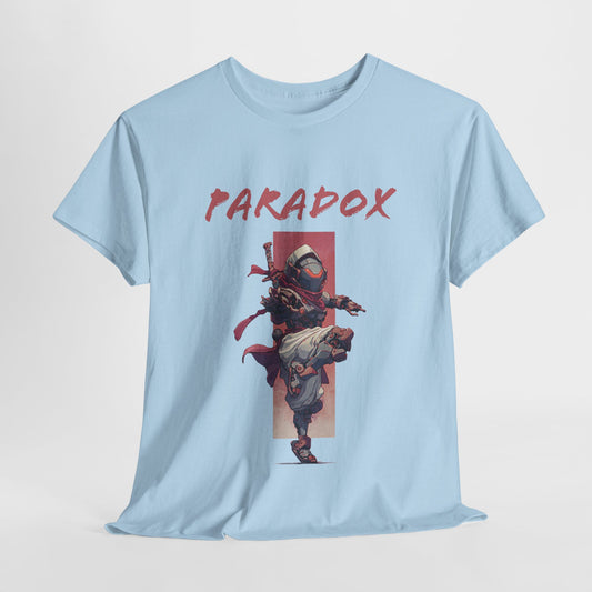 Blue t-shirt with a graphic of a ninja 4.0