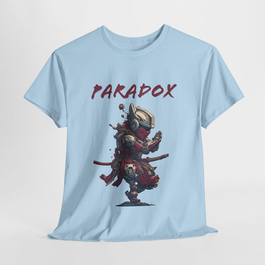 Blue t-shirt with a graphic of a ninja 7.0