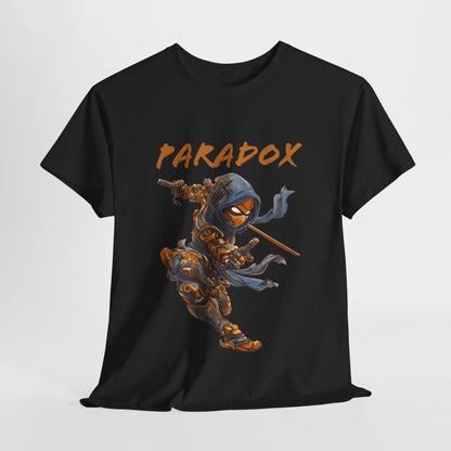 Black t-shirt with a graphic of a ninja 3.0