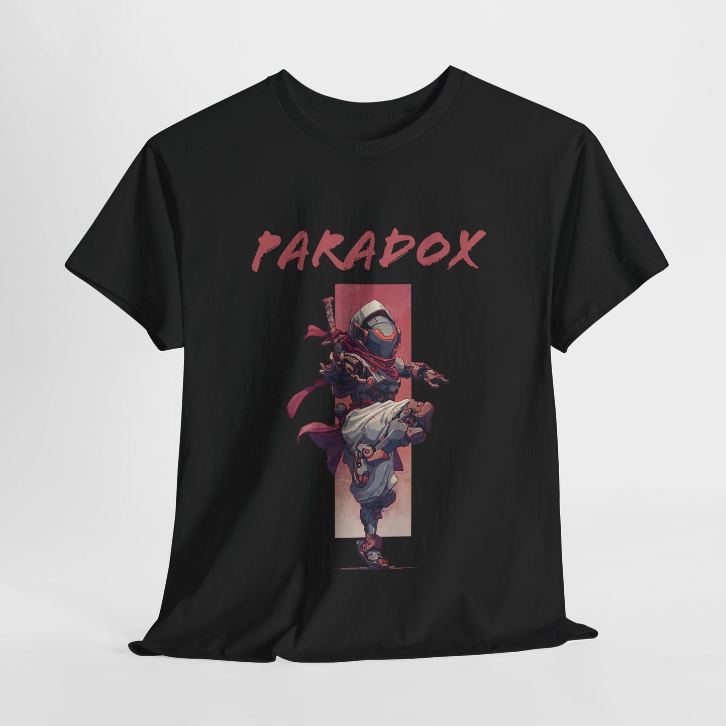 Black t-shirt with a graphic of a ninja 4.0