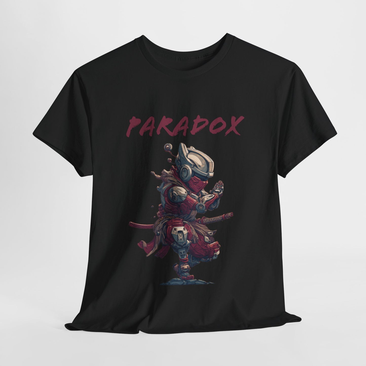 Black t-shirt with a graphic of a ninja 7.0