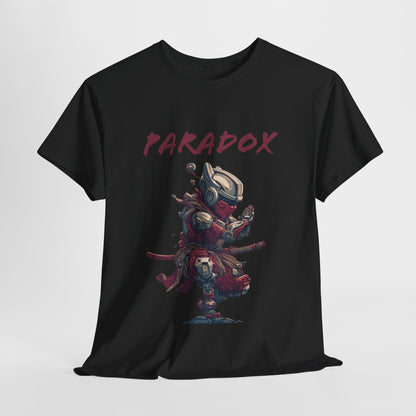 Black t-shirt with a graphic of a ninja 7.0