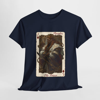 Blue t-shirt with graphic shirt of the prince of diamond
