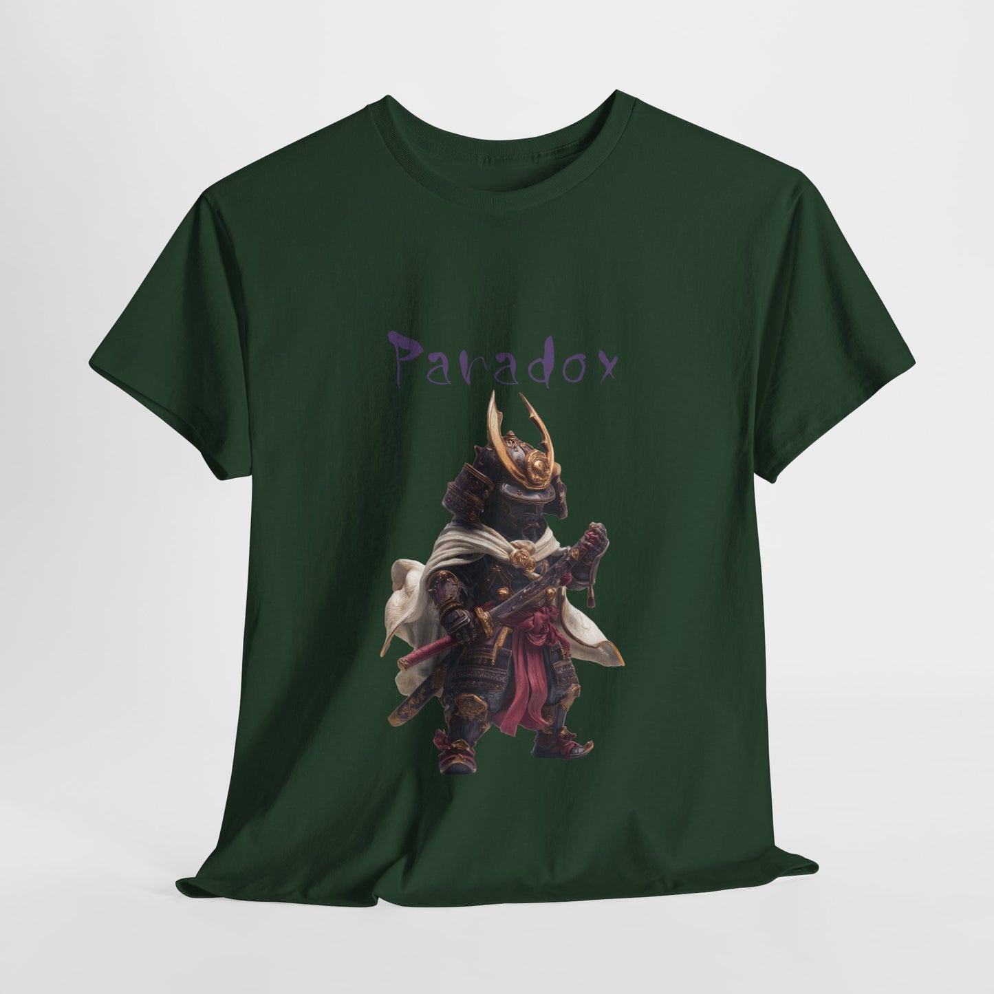 Green graphic t-shirt of a ninja