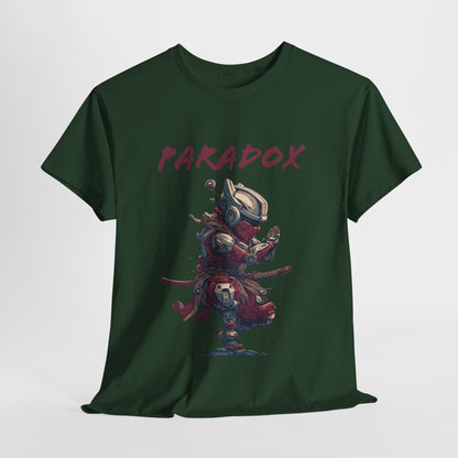 Green t-shirt with a graphic of a ninja 7.0