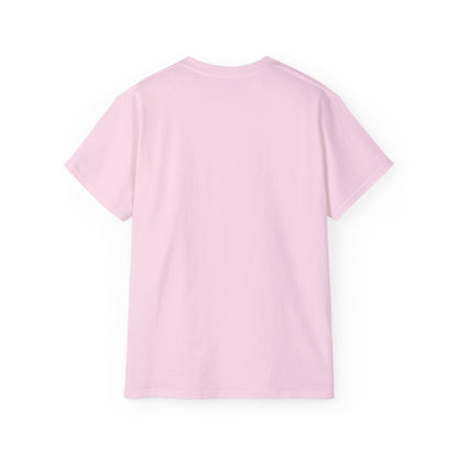Pink t-shirt on a white background