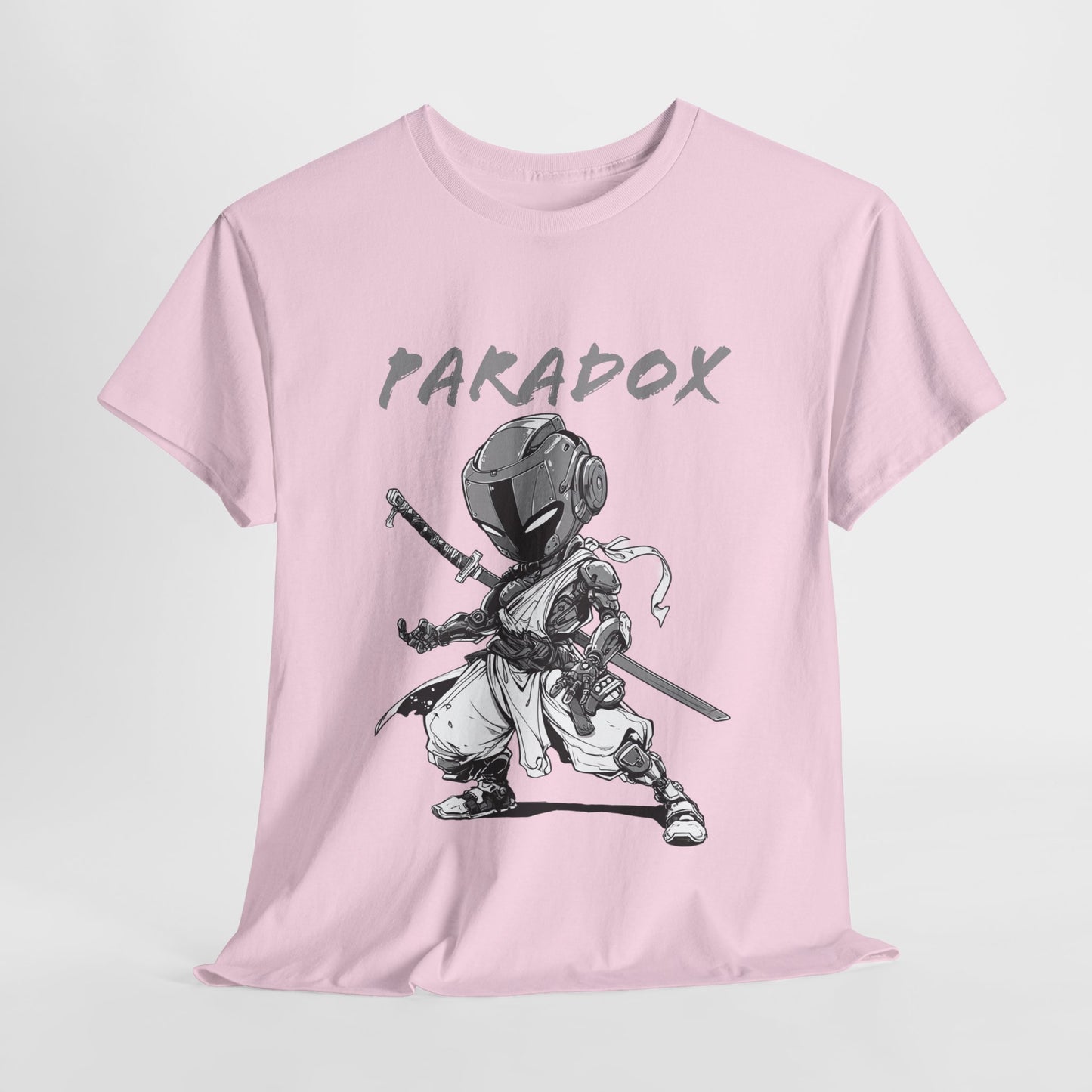 Pink t-shirt with a graphic of a ninja 6.0