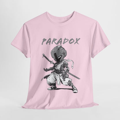 Pink t-shirt with a graphic of a ninja 6.0